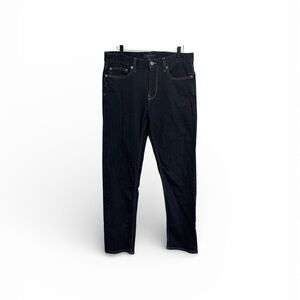 Five Four Men’s Deep Blue Straight Leg Jeans Cotton Blend